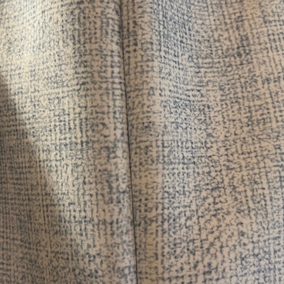 Calvin Klein Light Blue Midi Dress with Orange Floral Border - Picture 8 of 9